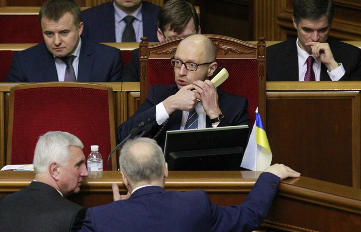 Премьер-министр Украины Арсений Яценюк
