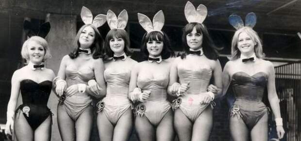 Эволюция девушек журнала Playboy: знаменитый образ девушки-«зайчика» родился в 1960-ом  