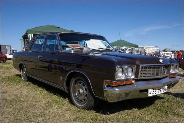 Его величество Nissan President V8 nissan, president, авто, редкие автомобили