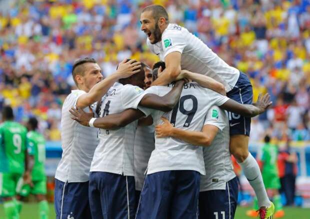 Сборная Франции разгромила команду Нигерии на ЧМ-2014 по футболу в Бразилии - Футбол - чемпионат мира 2014