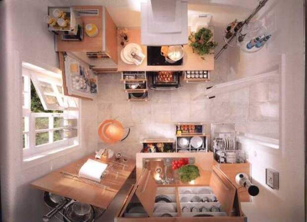Планировка маленькой кухни 6 метров