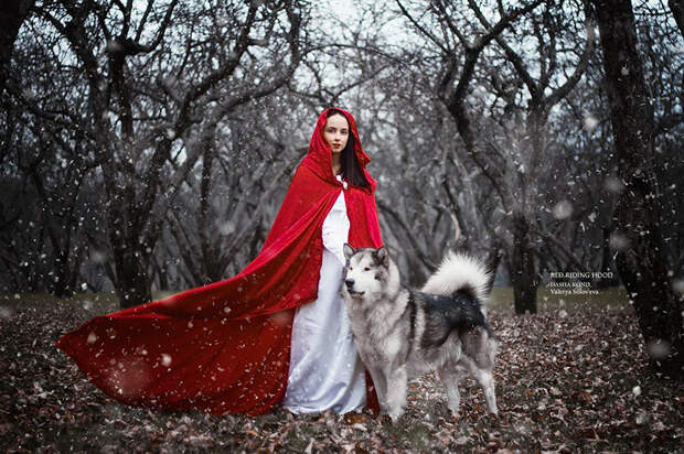 Сказочные снимки с животными от Дарьи Кондратьевой