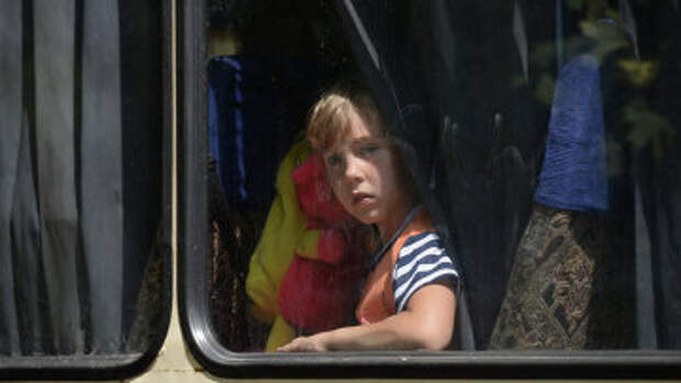 Дети и подростки из Краматорска отправляются в оздоровительные лагеря России. Архивное фото