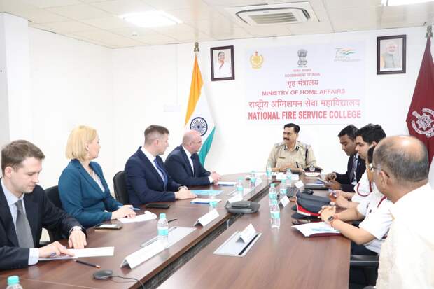 Специалисты Сибирской академии МЧС России изучили индийский опыт подготовки кадров пожарно-спасательного профиля