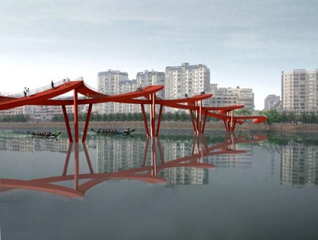 Мост ДНК в Китае (7 фото)