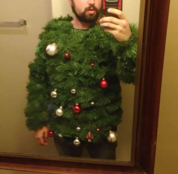 The 'I Am A Christmas Tree' Ugly Christmas Sweater