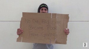 This Guy’s Experiment Might Seem Strange, But His Message Makes Perfect Sense