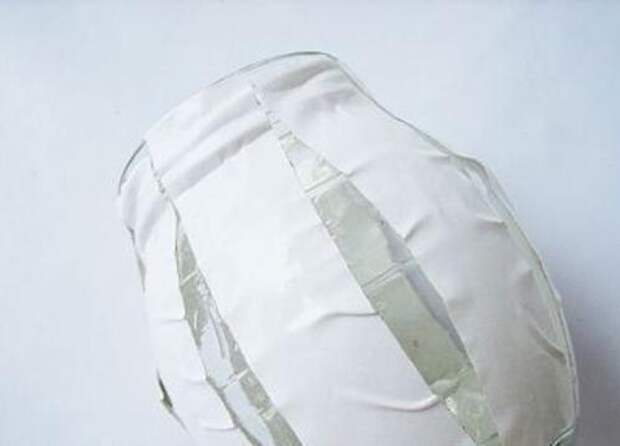 Ваза из банки. Ваза из банки.