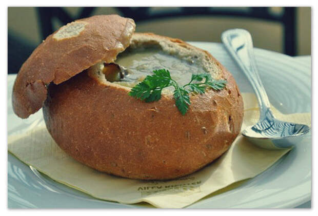Суп в хлебе - чешские рецепты: как приготовить, с чем подавать и где попробовать в Праге? 