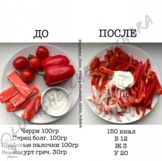 Подборка салатиков на каждый день. 01