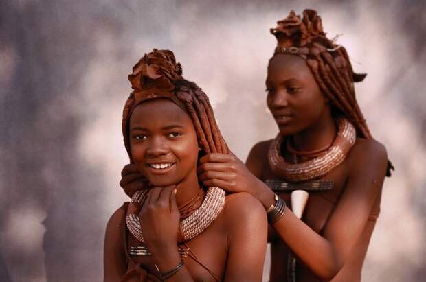 Девочки из африканского племени