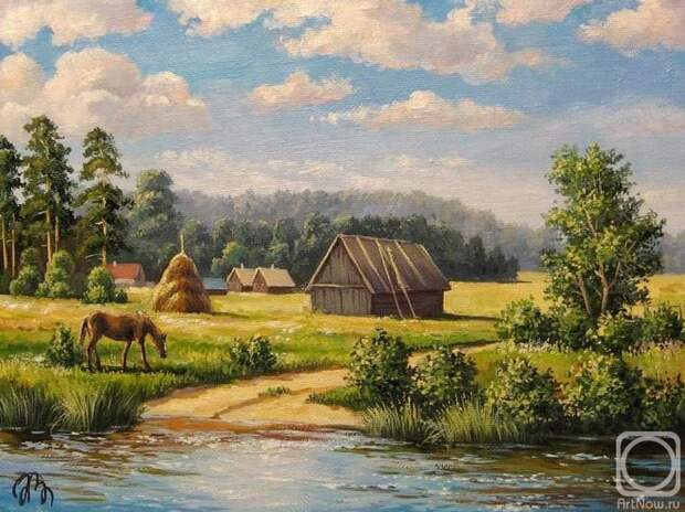 На реке (700x524, 312Kb)