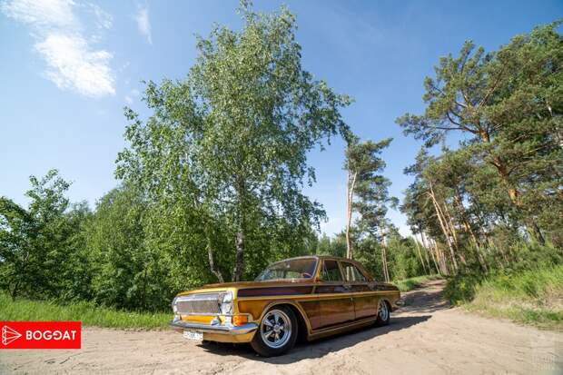 Лоурайдер ГАЗ-24 "Golden rose" волга, газ, газ-24, кастомайзинг, тюнинг