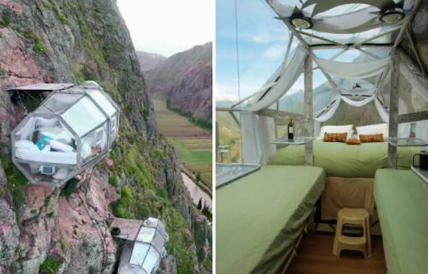 Потрясающий Skylodge Adventure Suites!