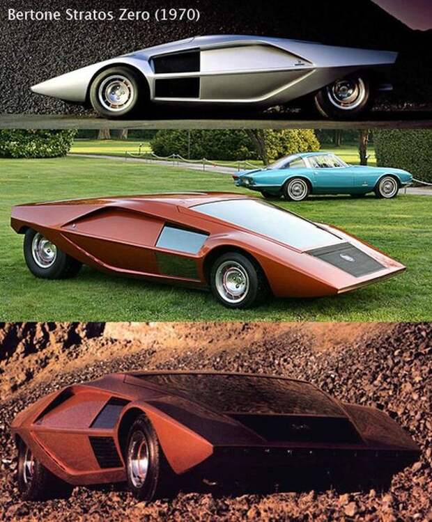 Знаменитые клиновидные машины Марчелло Гандини Марчелло Гандини, авто, автодизайн, дизайн, дизайнер