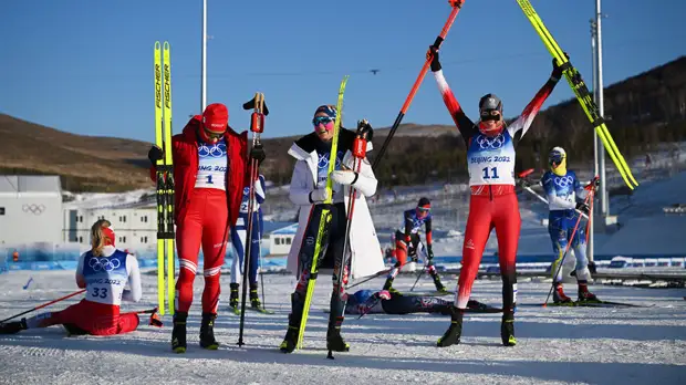 Легков: на коньке не сомневался, что у Непряевой будет серебро в скиатлоне