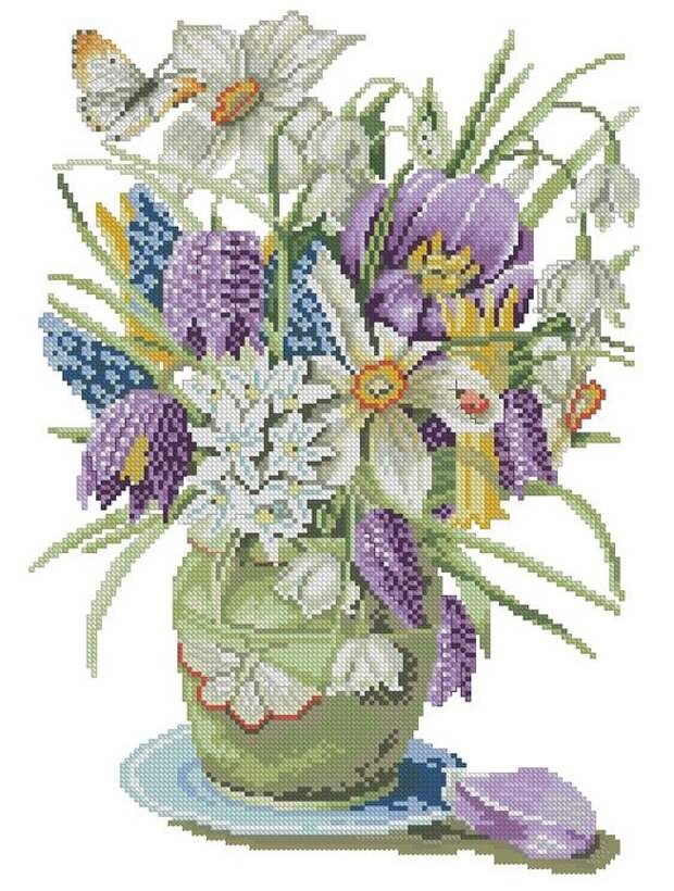 цветы в  вазе1 (528x700, 114Kb)