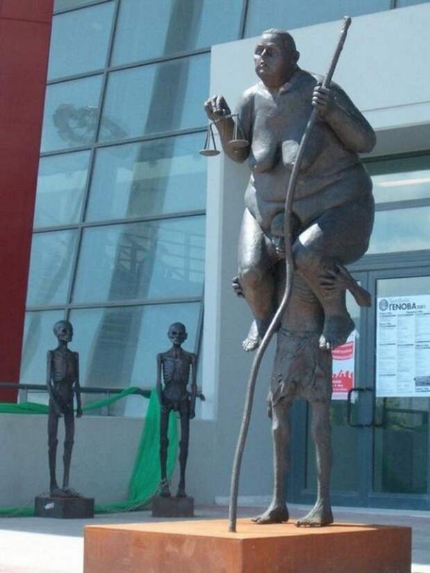 Скульптура Чиновничья Фемида, Копенгаген