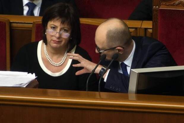 Наталья Яресько и Арсений Яценюк