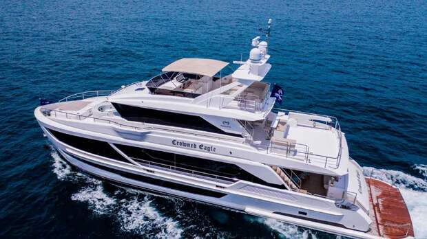 Horizon Yachts представил первую 28-метровую яхту серии FD92