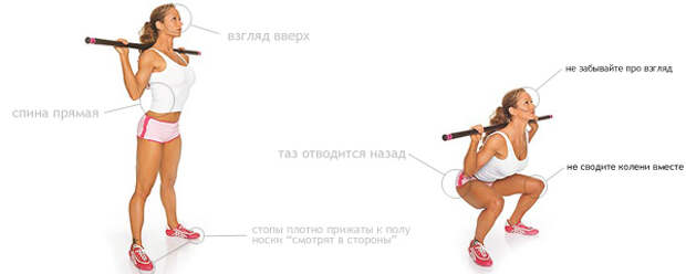tehnika-prisedanii-so-shtangoi
