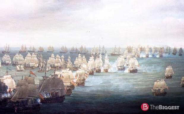 Самые крупные морские сражения: Битва у мыса Трафальгар