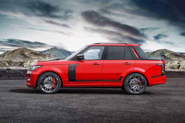 Какой пикап получился из Range Rover Какой пикап получился из Range Rover Startec, range rover, авто, пикап, тюнинг