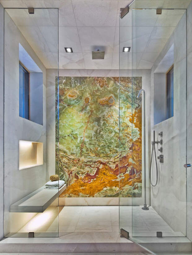 Современный Ванная комната by Teri Fotheringham Photography