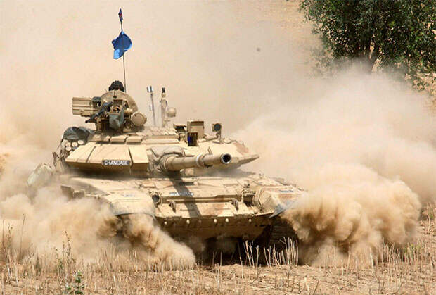 Т-90С сухопутных войск Индии