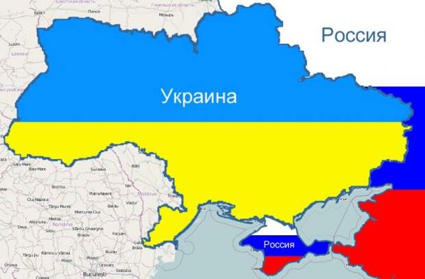 Зрада: мелитопольский телеканал показал сюжет с картой Украины без Крыма
