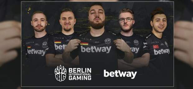 БК Betway стала спонсором киберспортивной команды из Германии