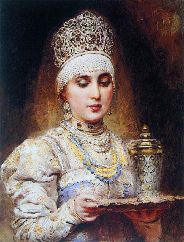 Красота женщин допетровской Руси