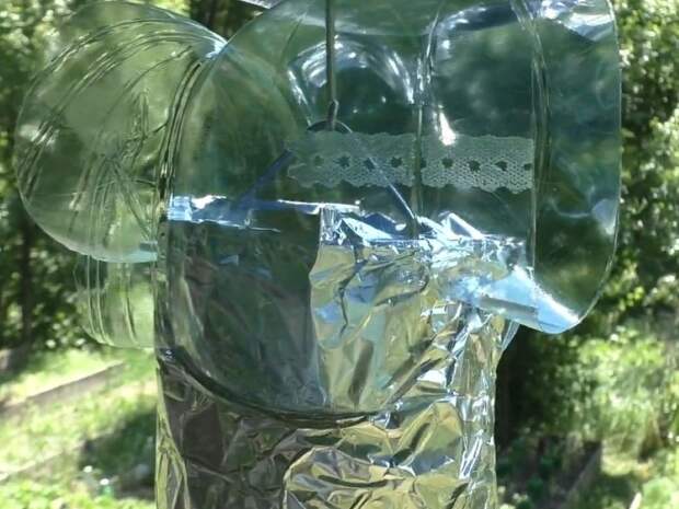 Простая ловушка для комаров из бутылки