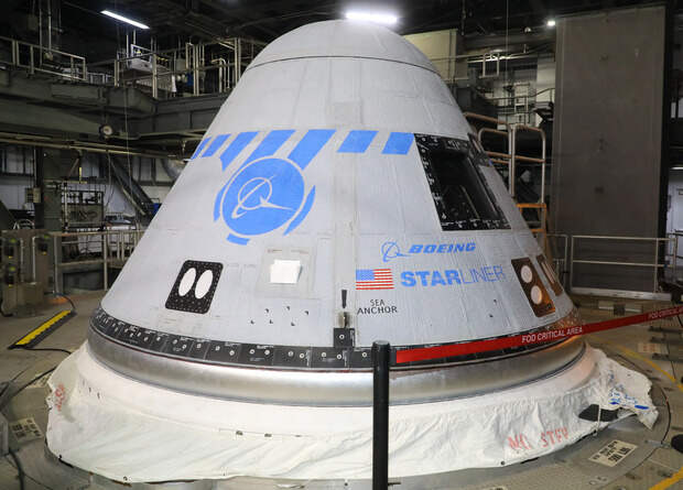 Второй полет корабля Starliner отложили на неопределенный срок
