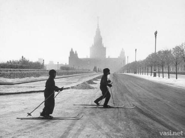 Московские зимы зима, история, старая москва