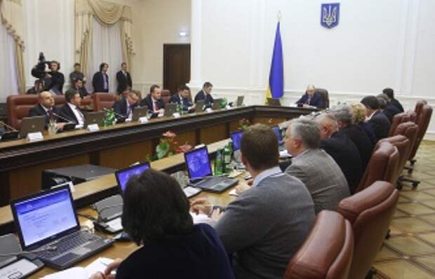 Заседание Кабинета министров Украины