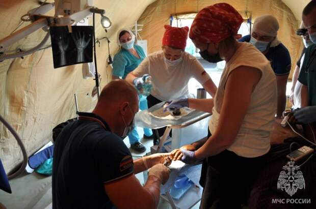 Аэромобильному госпиталю отряда «Центроспас» МЧС России - 30 лет