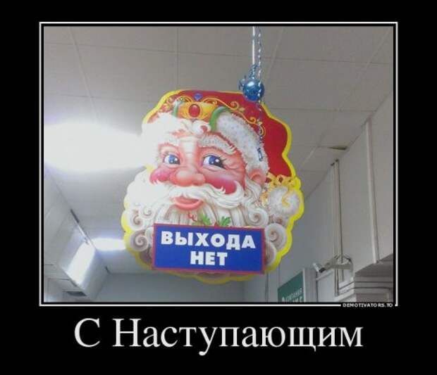 Прикольные демотиваторы для новогоднего настроения (15 шт)