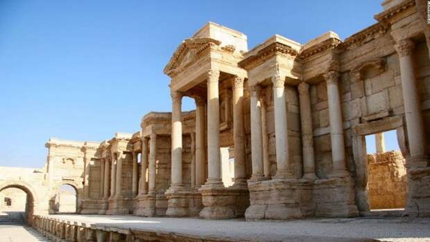 Пальмира, Сирия архитектура, война