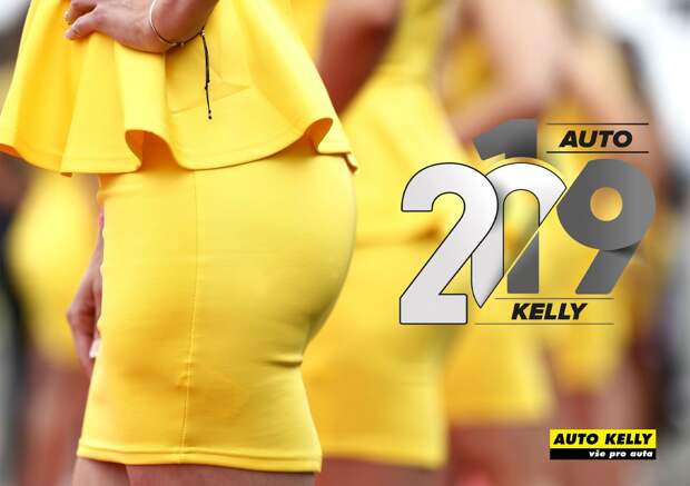 cheerleader / grid girls - Auto Kelly 2019 calendar