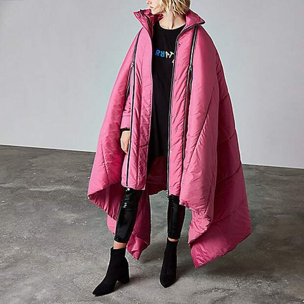 Модное одеяло: как выглядит самая тёплая куртка будущей зимы