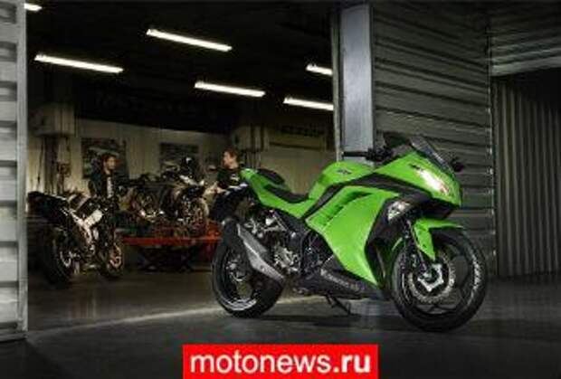 Официально представлен байк Kawasaki Ninja 300
