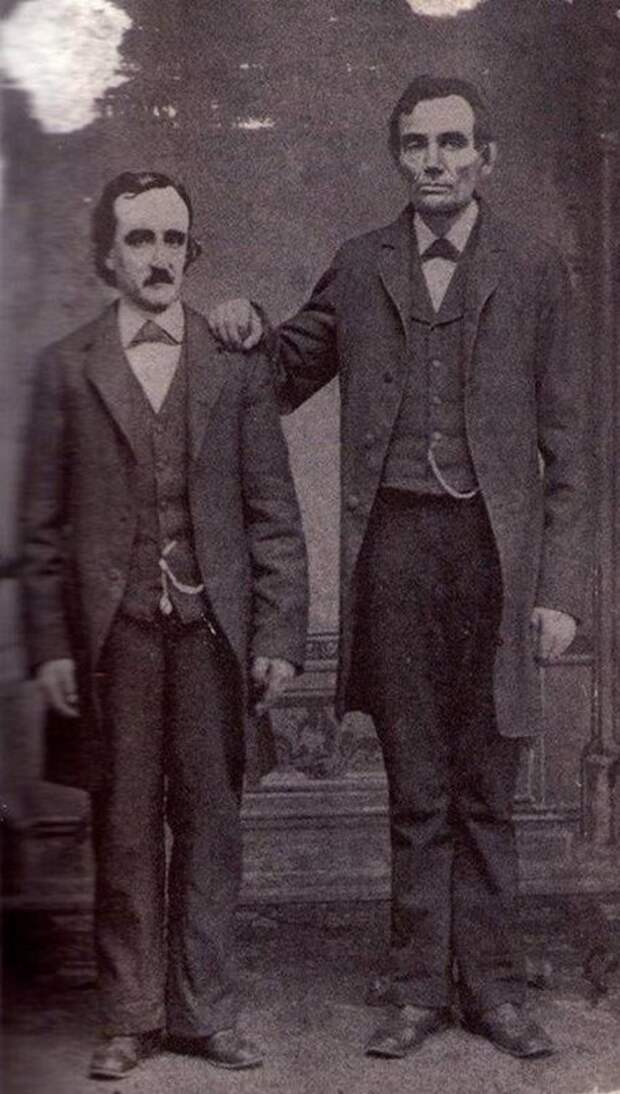 Эдгар Аллан По и Авраам Линкольн, Вашингтон, 4 февраля 1849 года.