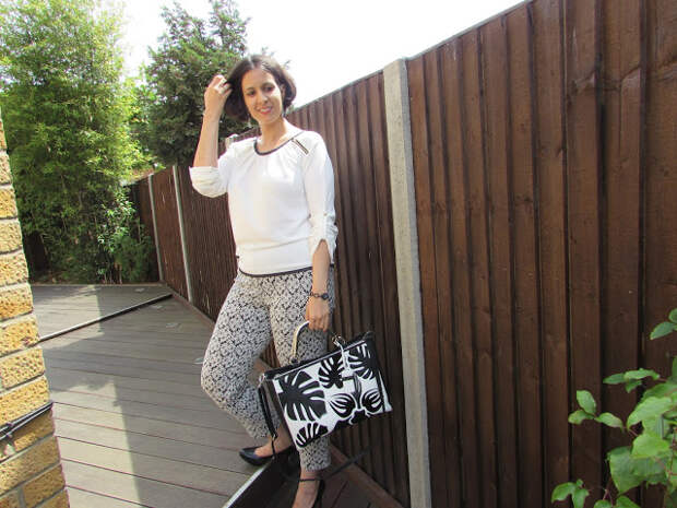 printed trousers 