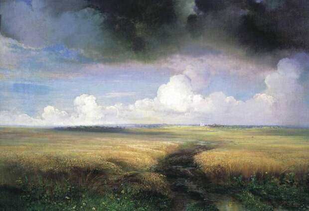 Саврасов - Рожь. 1881