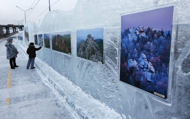 Выставка фотографов «Волшебный лед Сибири»