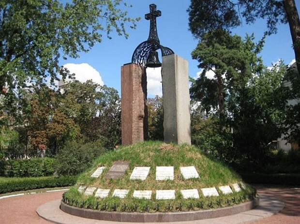 Мемориал памяти жертв Чернобыля, храмовый комплекс Архангела Михаила в Дарнице