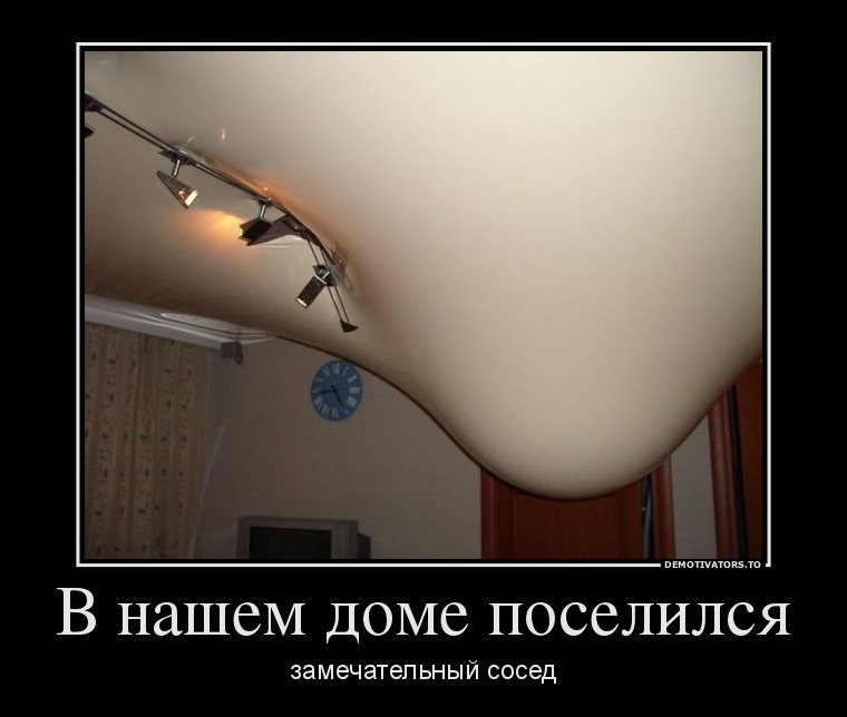 В нашем доме поселился замечательный сосед демотиватор, демотиваторы, жизненно, картинки, подборка, прикол, смех, юмор