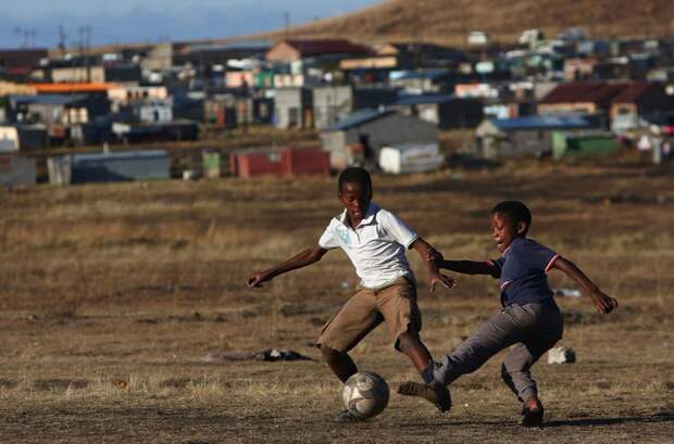 юные футболисты Южной Африки