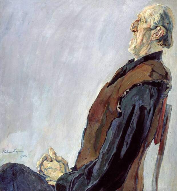 Корин - Портрет М.К. Холмогорова. 1944